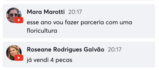 Mara Marotti e Roseane Rodrigues — já vendi 4 peças